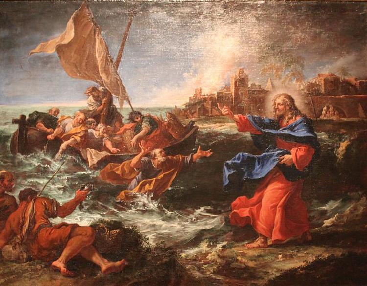 Sebastiano Ricci The Miraculous Draught of Fishes France oil painting art